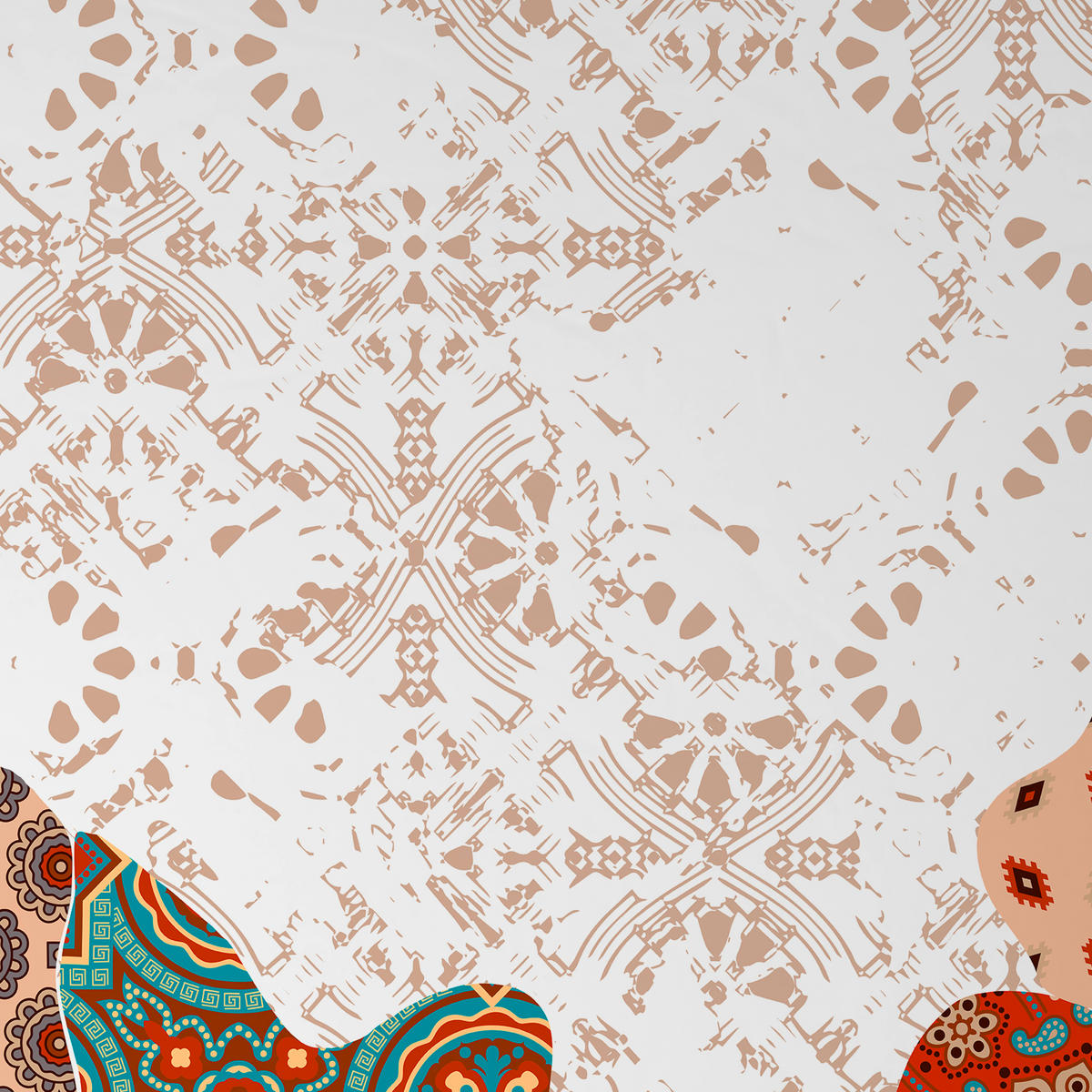 OBOUSTRANNÉ POVLEČENÍ, satén, vícebarevná, 140/200 cm - vícebarevná, Trend, textil (140/200cm) - Esposa