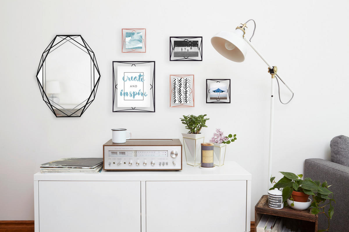 RAM ZA FOTOGRAFIJE      15/7/20 cm    - crna, Osnovno, staklo/metal (15/7/20cm) - Umbra