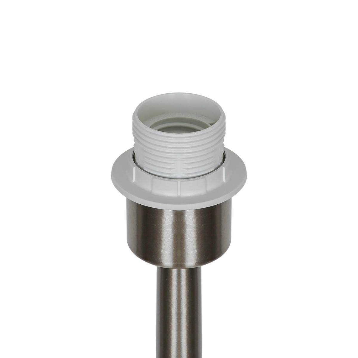 STEHLEUCHTE Cera 25/138,5 cm  - Edelstahlfarben, Design, Metall (25/138,5cm) - Nordlux