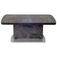 COUCHTISCH in Holzwerkstoff 110-180/63/53-72 cm  - Anthrazit/Silberfarben, KONVENTIONELL, Holzwerkstoff (110-180/63/53-72cm) - Venda