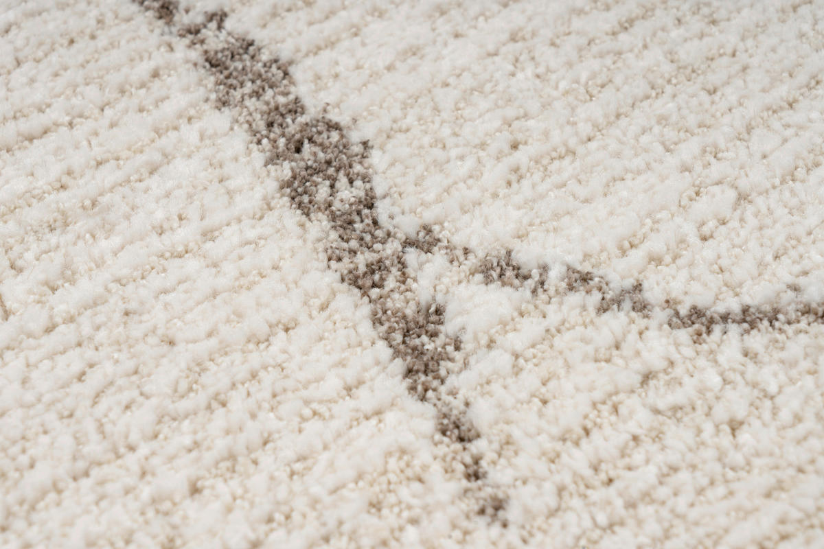 FLACHWEBETEPPICH 80/150 cm My Parma Creme  - Creme, Basics, Textil (80/150cm) - Obsession
