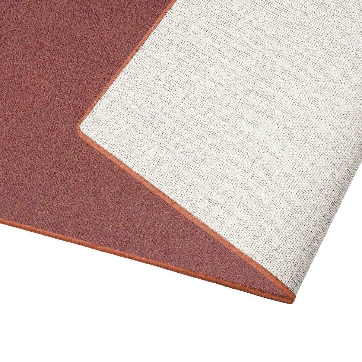 LÄUFER 80/400 cm London  - Orange, Basics, Kunststoff/Textil (80/400cm) - Novel