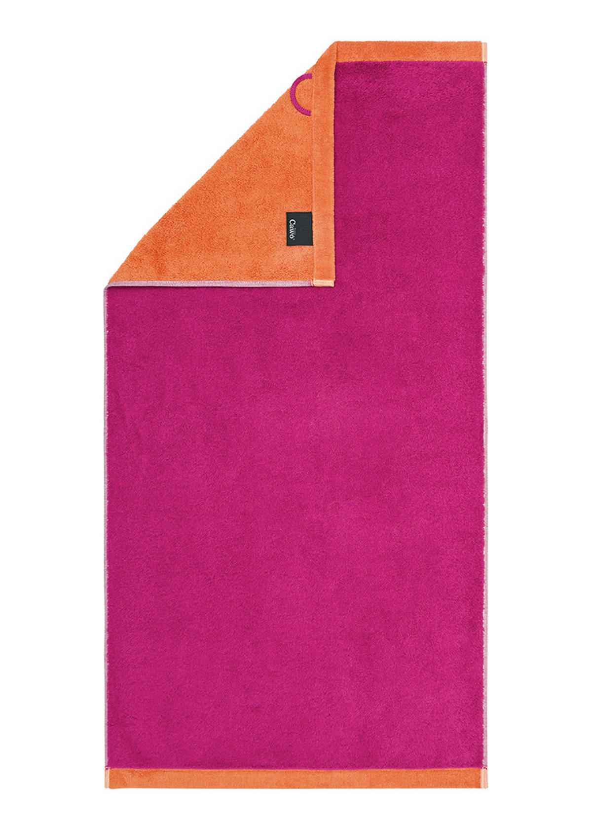 DUSCHTUCH Lifestyle Splash 70/140 cm  - Pink/Orange, Basics, Textil (70/140cm) - Cawoe