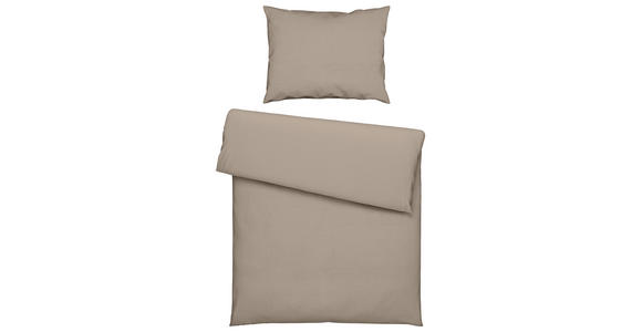 BETTWÄSCHE Samt, Teddystoff 140/200 cm  - Sandfarben, Basics, Textil (140/200cm) - Novel