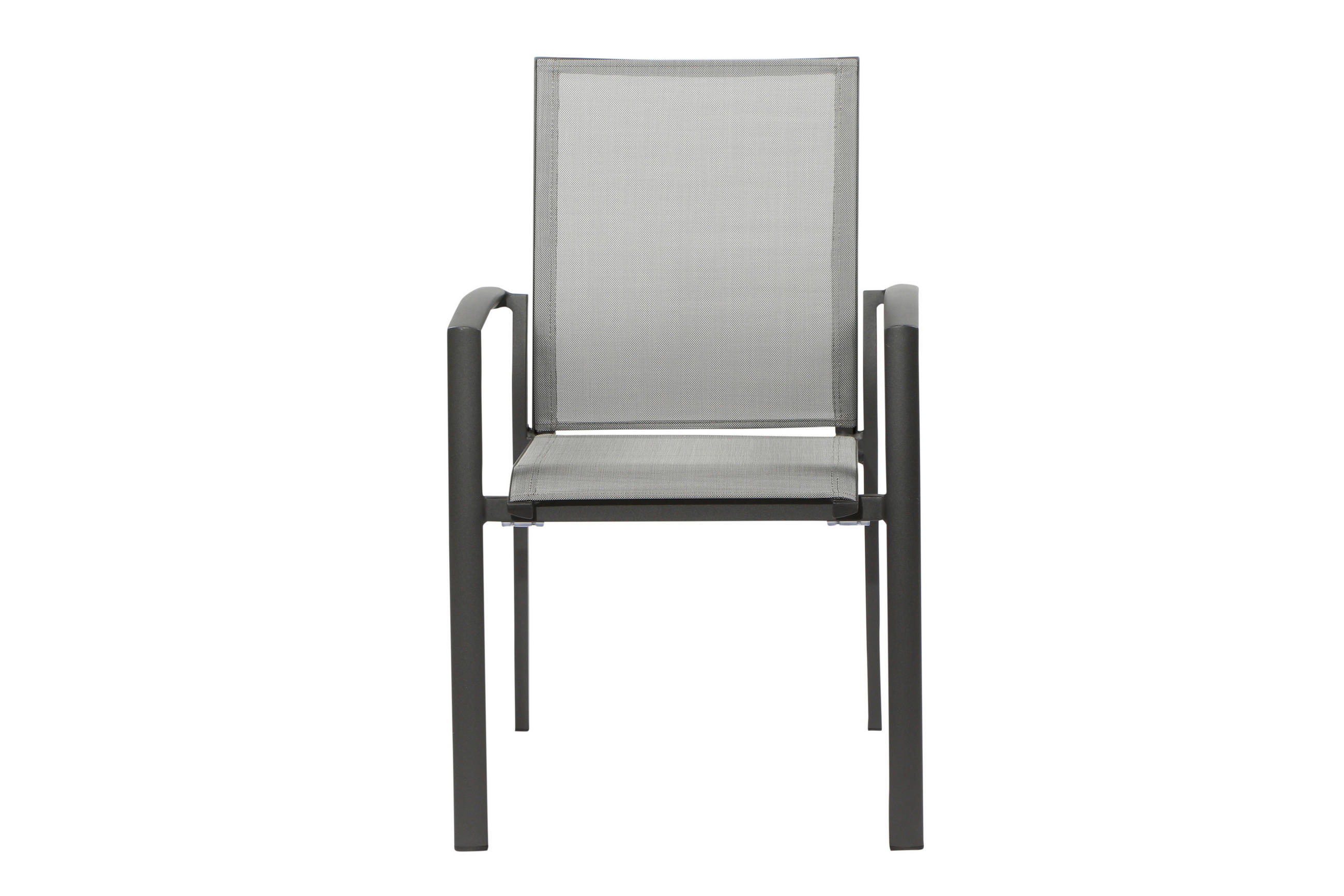 LOUNGESESSEL Anthrazit Aluminium  - Anthrazit, Basics, Kunststoff/Metall (56/89/61,5cm) - Siena Garden
