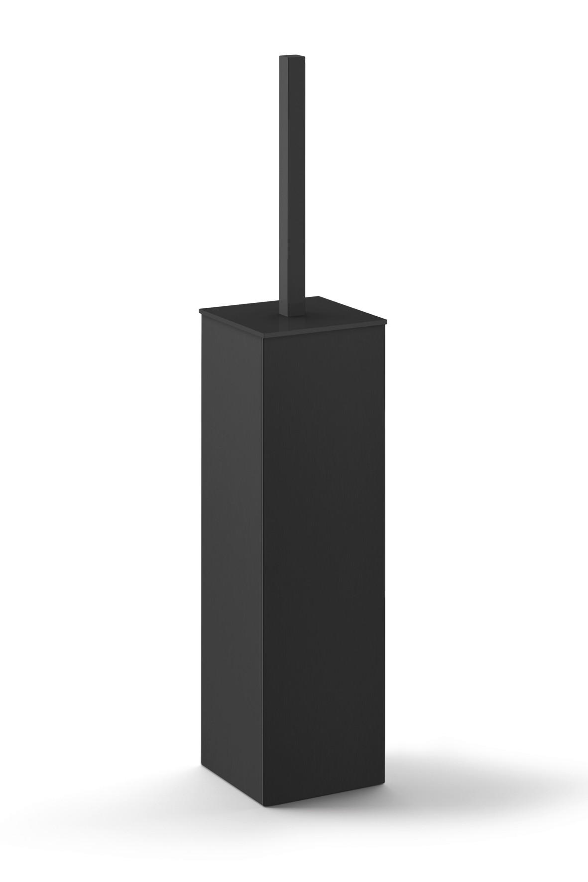 WC-BÜRSTENGARNITUR - Schwarz, Basics, Metall (8,1/41,8/8,1cm) - Zack