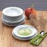 TAFELSERVICE 12-teilig - Weiß/Grün, KONVENTIONELL (26/21/26cm) - Ritzenhoff Breker TAFELSERVICE 12-teilig - Weiß/Grün, KONVENTIONELL (26/21/26cm) - Ritzenhoff Breker