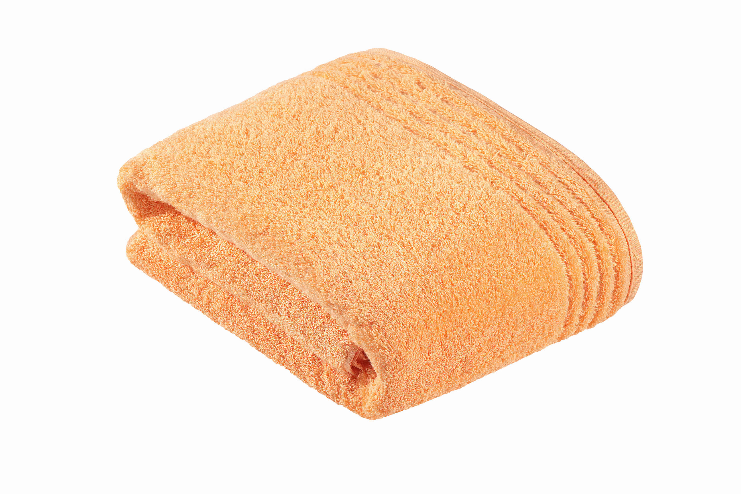 RUČNÍK DO KOUPELNY, 100/150 cm, oranžová - oranžová, Basics, textil (100/150cm) - Vossen