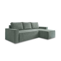 HÖRNSOFFA i grön  - vit/grön, Design, textil/plast (250/156cm) - MID.YOU