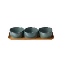 SCHÜSSELSET RAW  - Mintgrün, Basics, Keramik (33/15/7cm) - Aida