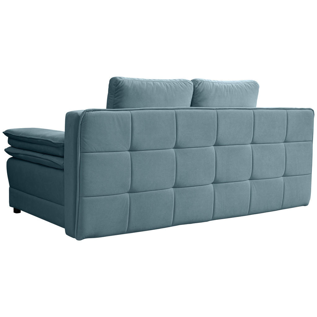 Thumbnail - Mid.you Schlafsofa, Hellblau, Textil, 2-Sitzer, Füllung: Schaumstoff, 202x73-92x105 cm, Made in EU, Liegefunktion, Wohnz...