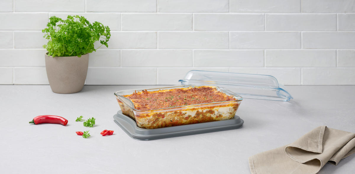 BRATFORM  - Klar/Dunkelgrau, Basics, Glas/Kunststoff - Homeware Profession.