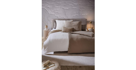 BETTWÄSCHE Renforcé, Musselin 140/220 cm  - Beige, Basics, Textil (140/220cm) - Novel