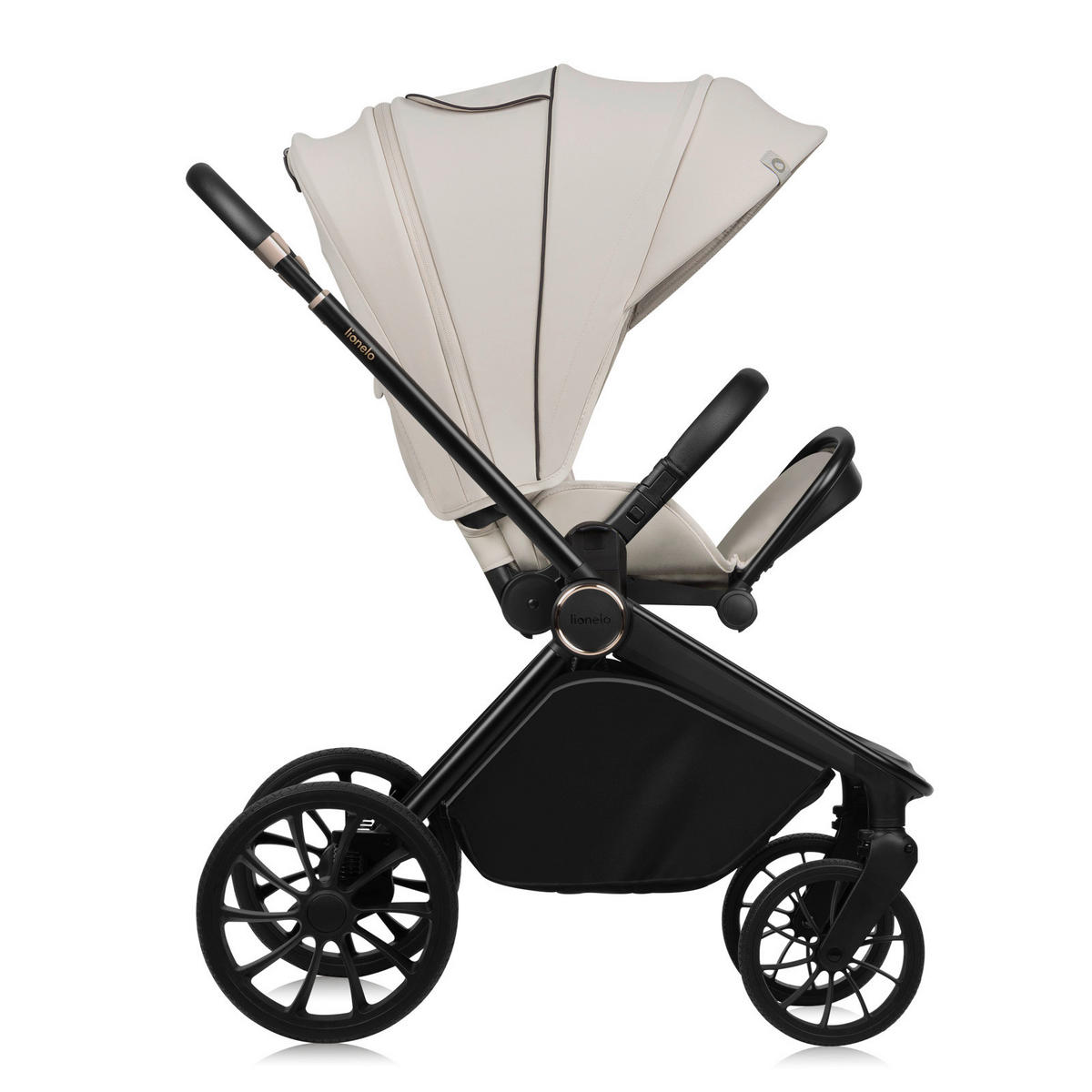 KINDERWAGENSET  Mika Plus 2in1  Beige Sand  - Beige, Basics (93/62/110cm) - Lionelo