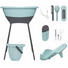 Luma Bade- und Pflegeset - Grau/Mintgrün, Basics, Kunststoff/Metall (79,5/40/46cm) Luma Bade- und Pflegeset - Grau/Mintgrün, Basics, Kunststoff/Metall (79,5/40/46cm)