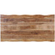 TISCHPLATTE      - Naturfarben, Design, Holz (200/100/5cm) - Landscape