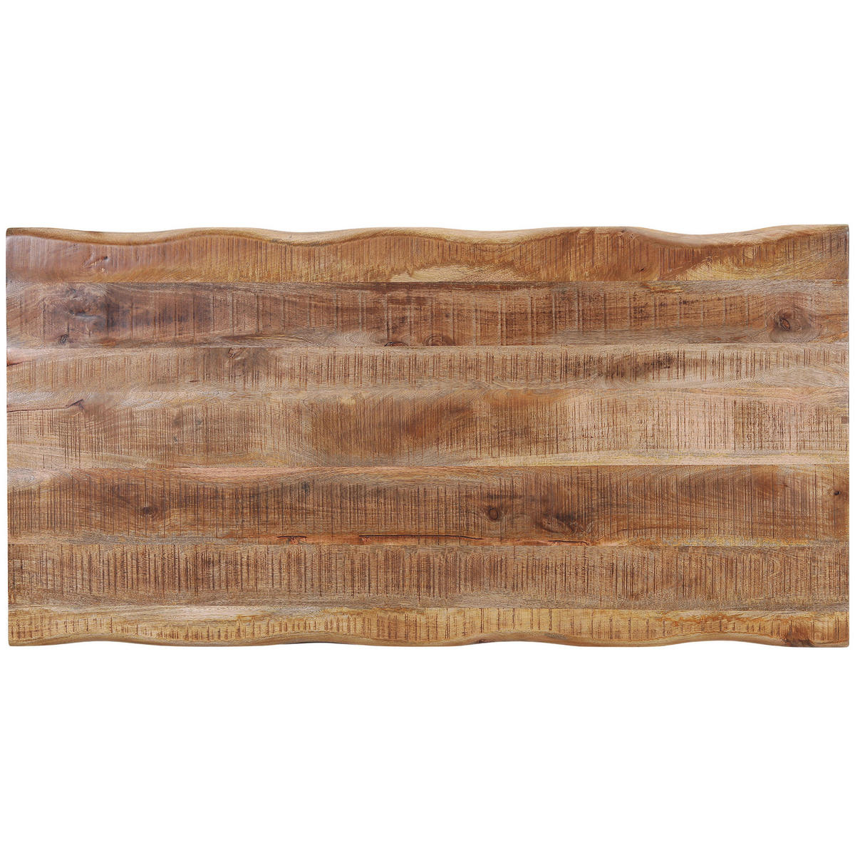 TISCHPLATTE Naturfarben   - Naturfarben, Design, Holz (200/100/5cm) - Landscape
