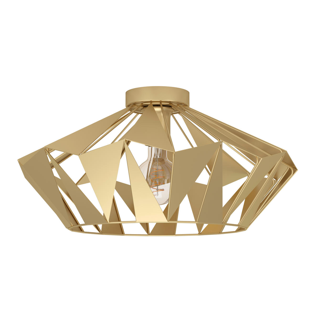 DECKENLEUCHTE  47/23,5 cm    - Goldfarben, Design, Metall (47/23,5cm) - Eglo