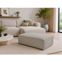 TABURETKA, textil, kompozitné drevo, 105/43/65 cm - čierna/cappuccino, Konventionell, kompozitné drevo/textil (105/43/65cm) - Livetastic