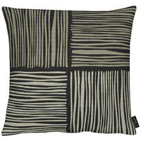ZIERKISSEN 48/48 cm  - Taupe/Anthrazit, Design, Textil (48/48cm) - Apelt