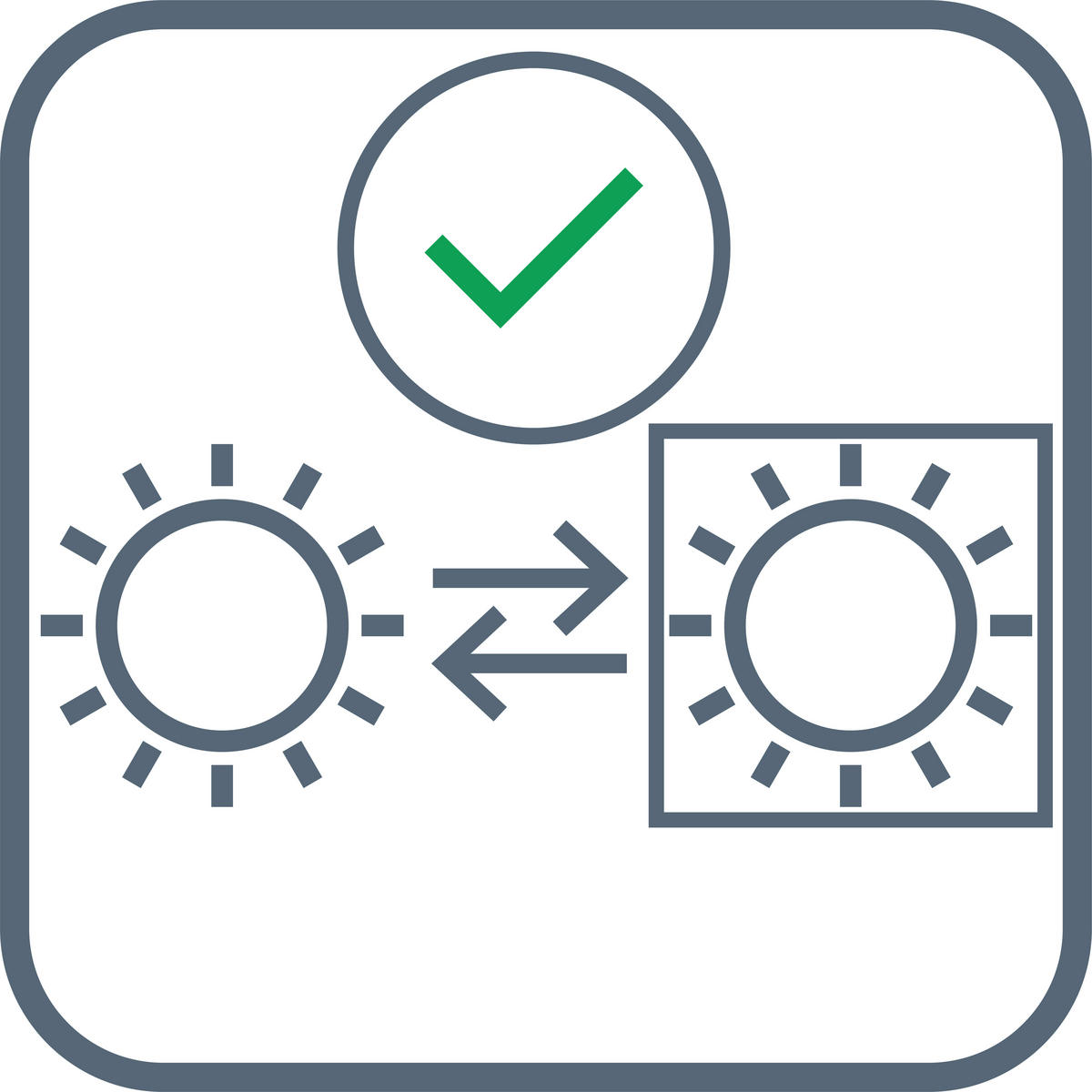 DECKENLEUCHTE    80/80/20 cm  - Messingfarben, Design, Glas/Metall (80/80/20cm) - Näve