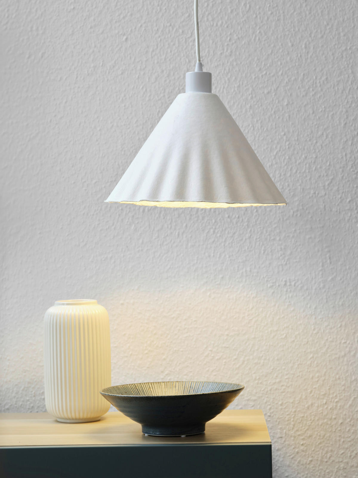 HÄNGELEUCHTE 31/168 cm  - Basics, Papier/Metall (31/168cm) - Osram