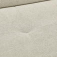 ECKSOFA in Webstoff Beige  - Beige/Schwarz, Design, Textil/Metall (235/280cm) - Hom`in