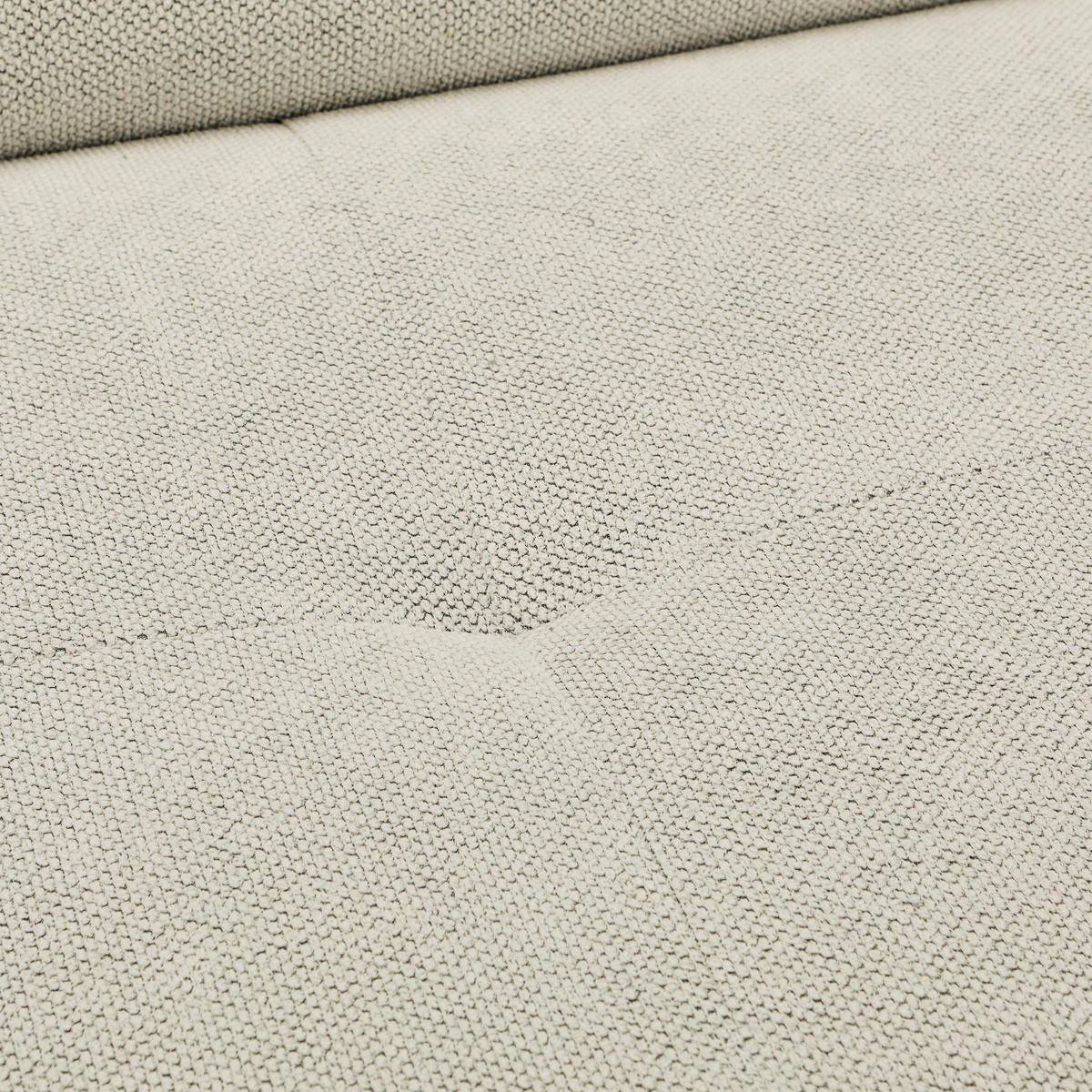 ECKSOFA in Webstoff Beige  - Beige/Schwarz, Design, Textil/Metall (235/280cm) - Hom`in