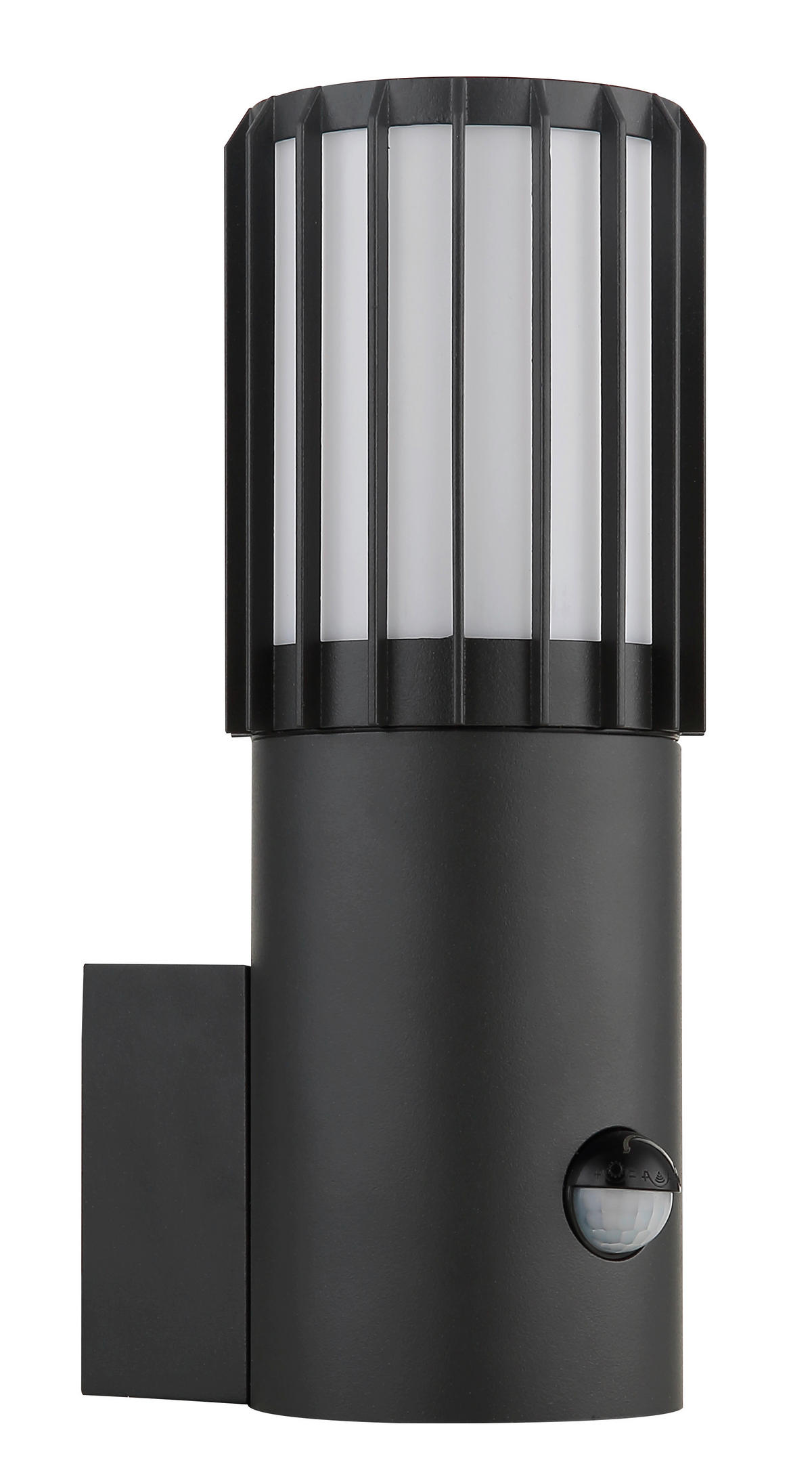 AUSSENLEUCHTE Mervin 9/13,3/24 cm  - Anthrazit/Opal, Design, Kunststoff/Metall (9/13,3/24cm) - Globo