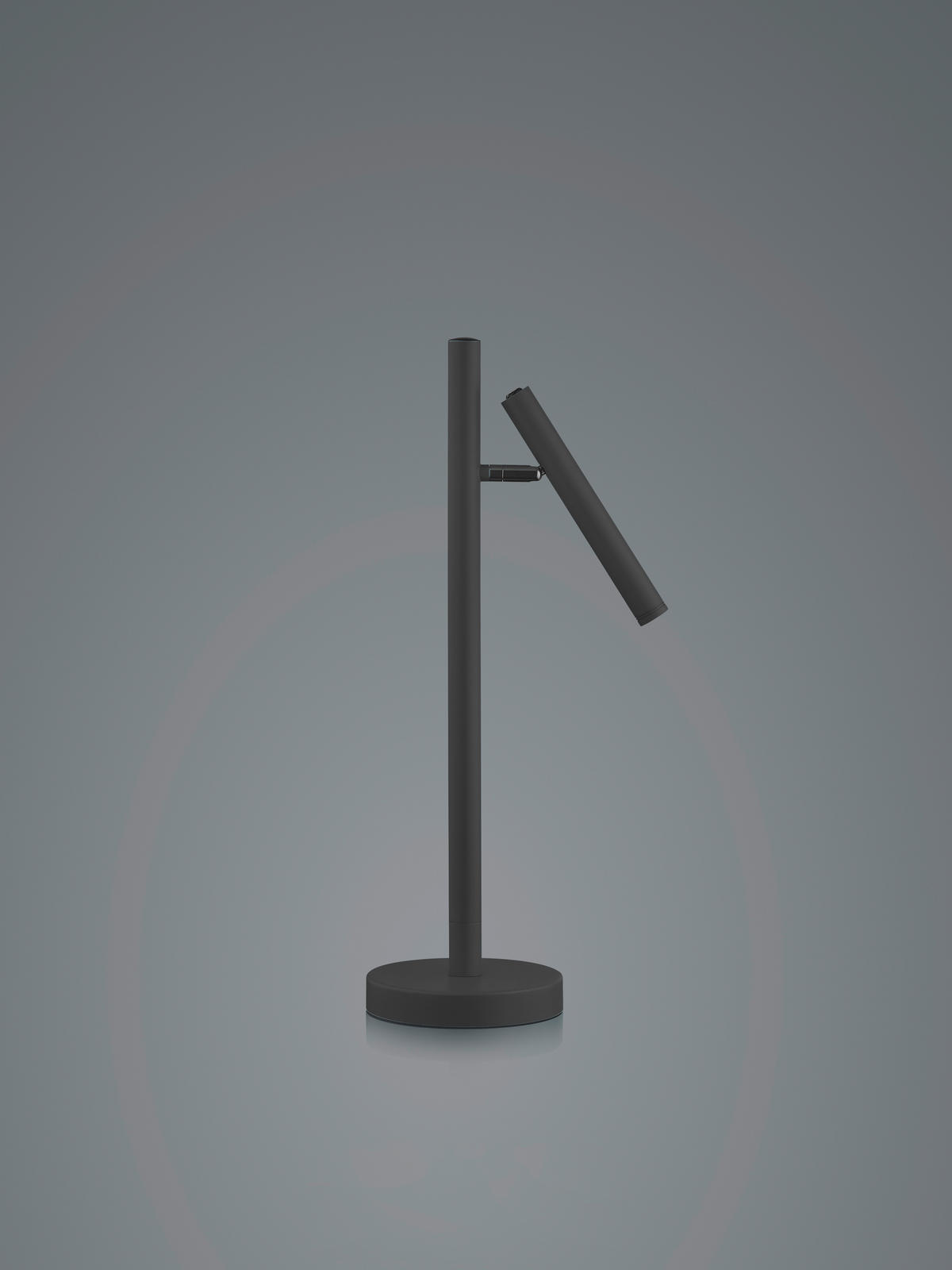 AKKU-TISCHLEUCHTE Streak  50 cm  - Schwarz, Design, Metall (50cm) - Hell