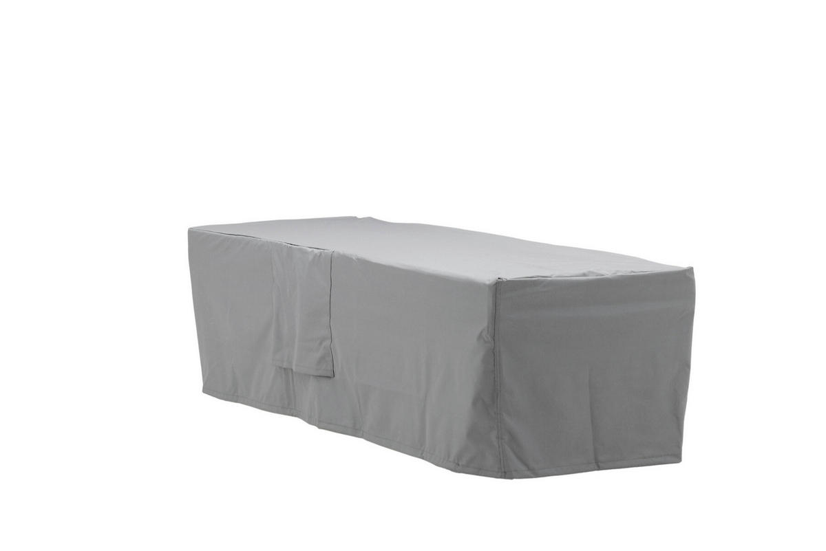 SCHUTZHÜLLE Grau   - Grau, MODERN, Kunststoff (60/50/180cm) - Gardenson