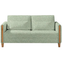 SCHLAFSOFA in Webstoff Buchefarben, Hellgrün  - Buchefarben/Hellgrün, Design, Holz/Textil (174/88/104cm) - Niels Andersson