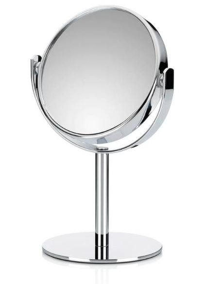 SCHMINKSPIEGEL  8/15 cm    - Silberfarben, Basics, Metall (8/15cm) - Kela