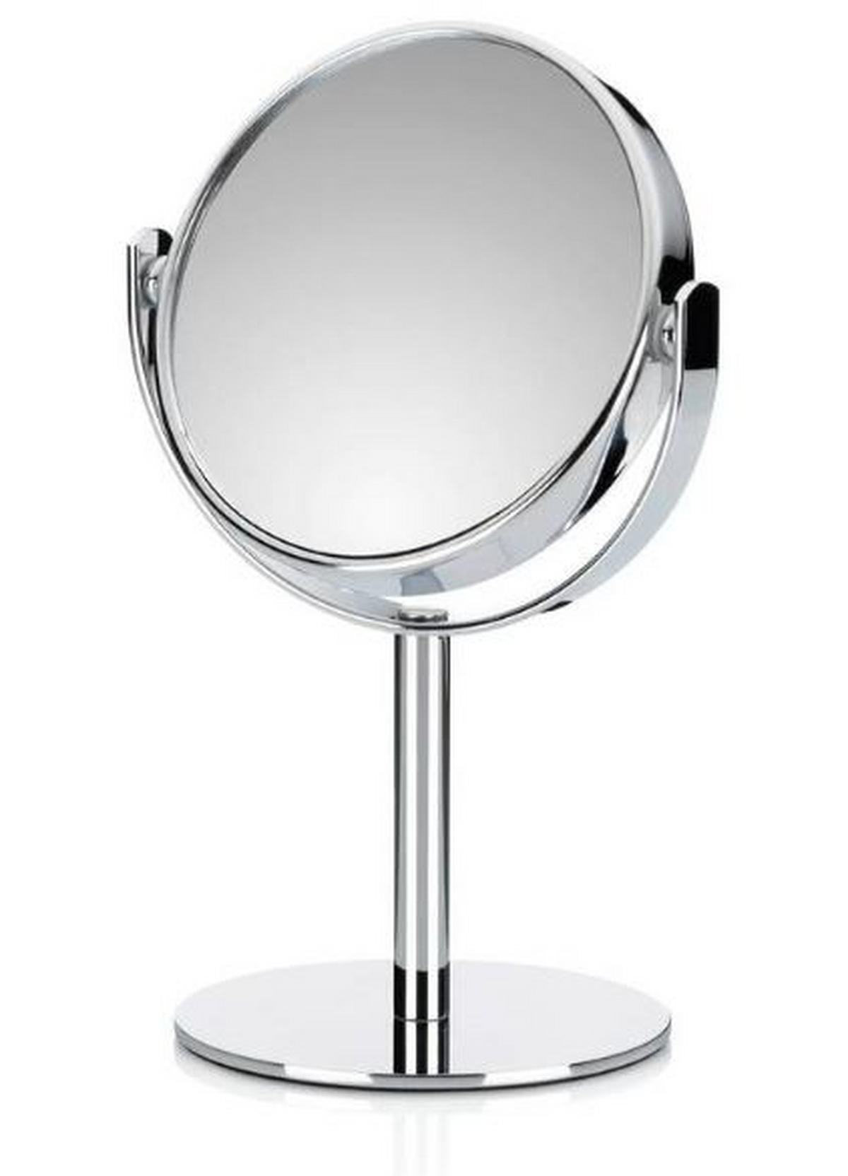 SCHMINKSPIEGEL  - Silberfarben, Basics, Metall (8/15cm) - Kela