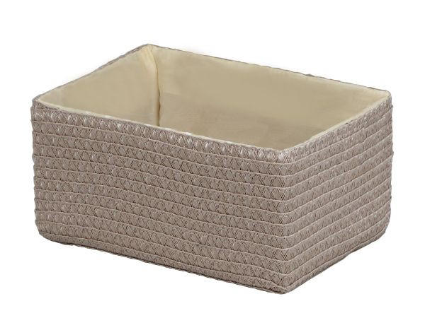 REGALKORB 32/23/14 cm   - Beige, Basics, Karton/Kunststoff (32/23/14cm) - Landscape