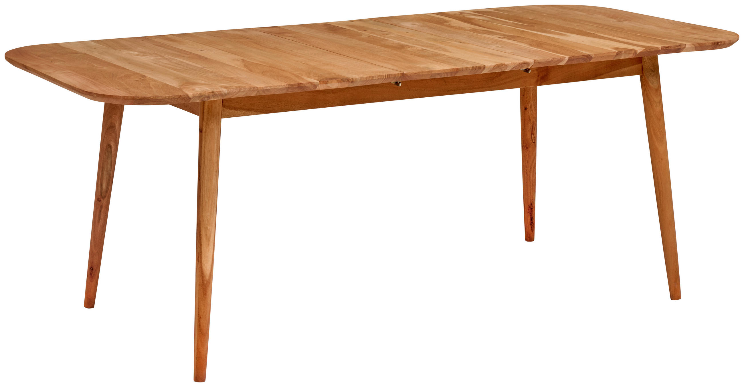 ESSTISCH 200/85/76 cm Echtholz  Holz ausziehbar rechteckig Akaziefarben  - Akaziefarben, MODERN, Holz (200/85/76cm) - Livetastic