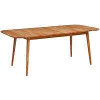 ESSTISCH 200/85/76 cm Echtholz  Holz ausziehbar rechteckig Akaziefarben  - Akaziefarben, MODERN, Holz (200/85/76cm) - Livetastic