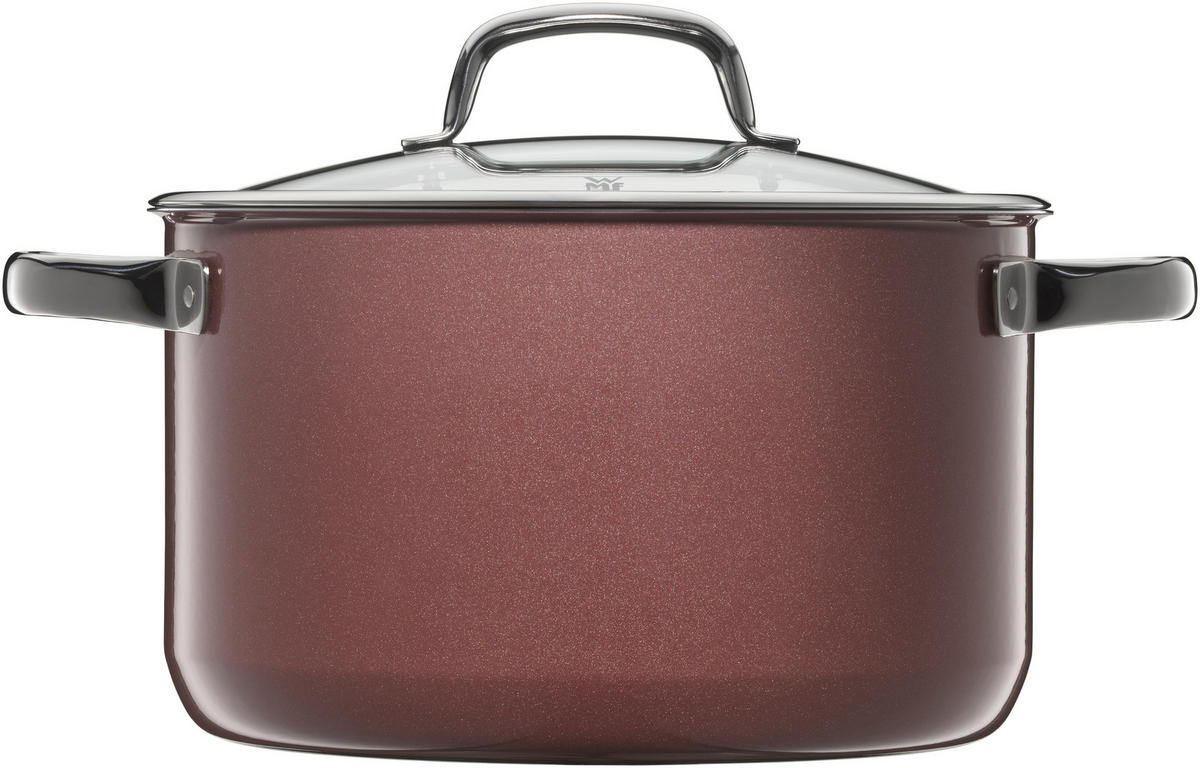 KOCHTOPFSET Fusiontec Mineral 4-teilig  - Rosa, Basics, Metall (60/30/33cm) - WMF