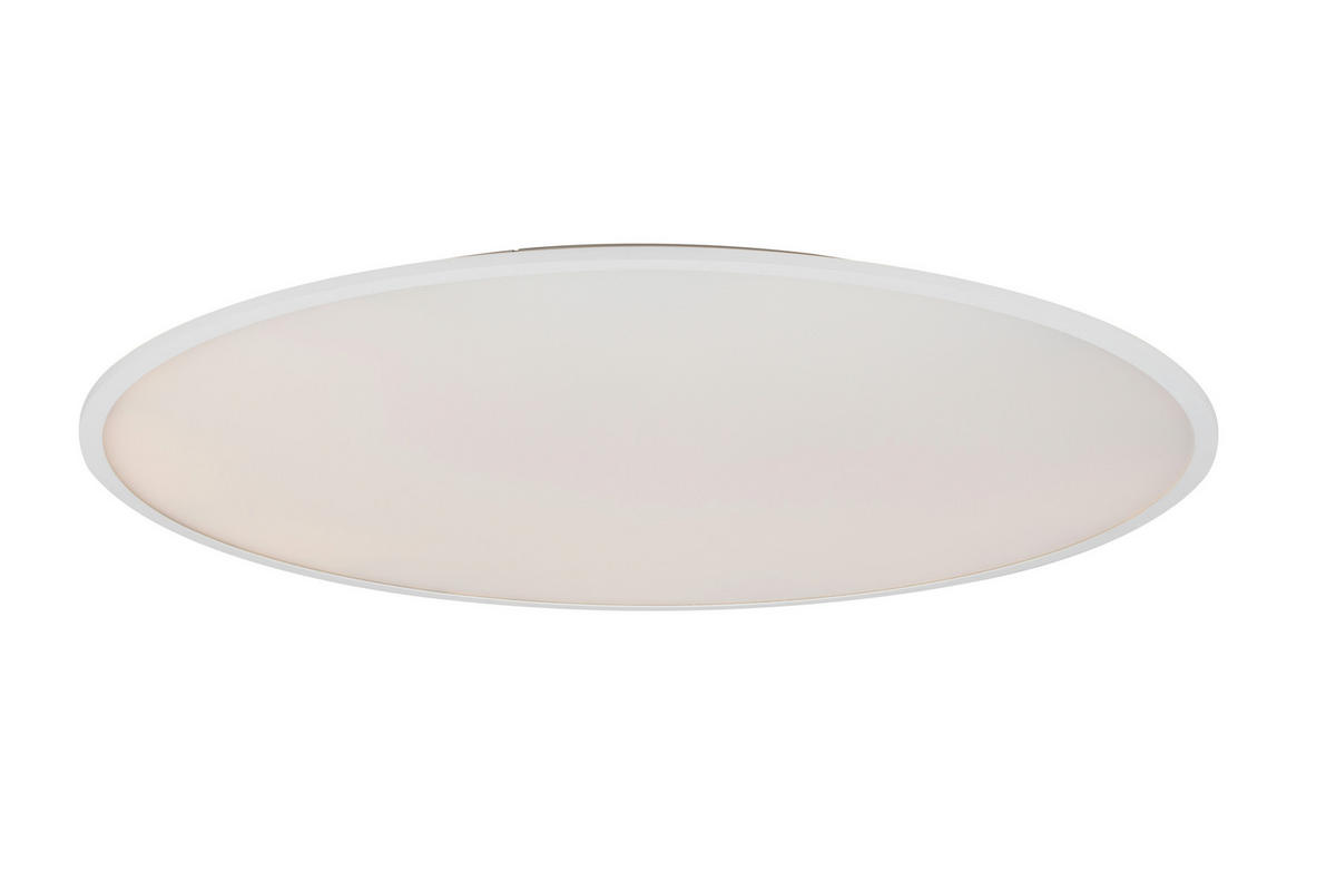 LED-DECKENLEUCHTE Meissa 100/5,2 cm  - Weiß, Basics, Kunststoff/Metall (100/5,2cm) - Novel