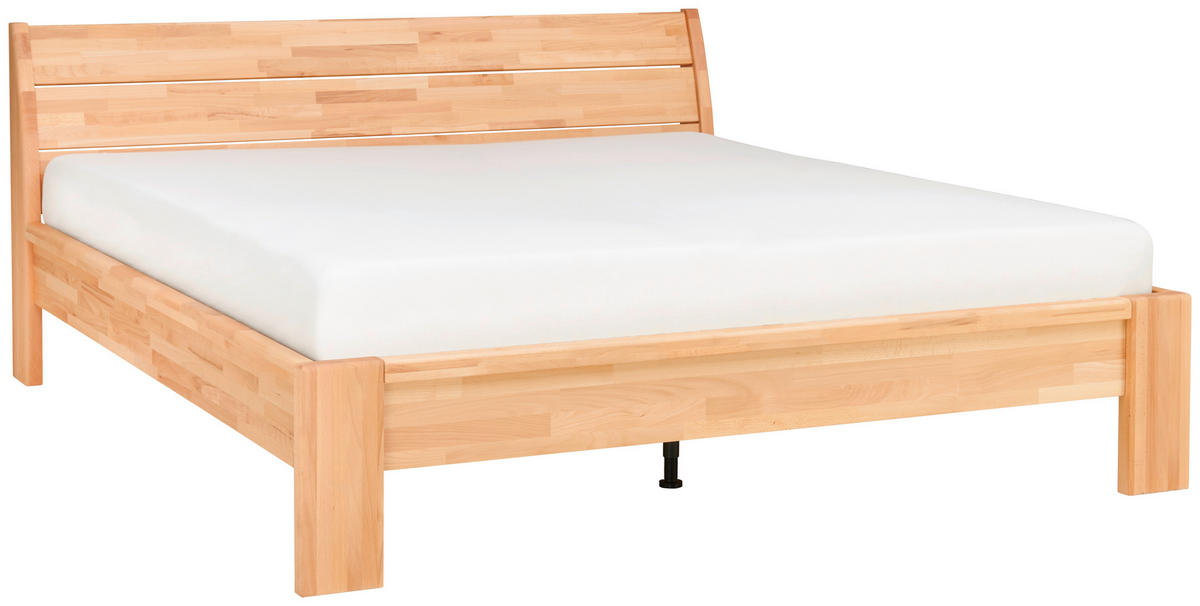 Pat, 180/200 cm, duramen de fag - duramen de fag, Modern, lemn (180/200cm) - MID.YOU