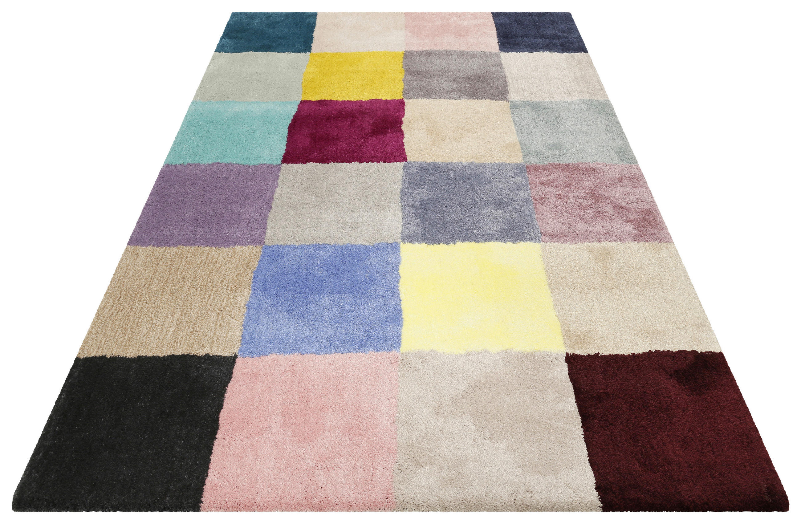 Thumbnail - Esprit Hochflorteppich Relaxx, Mehrfarbig, Textil, rechteckig, 133x200 cm, Textiles Vertrauen - Oeko-Tex®, Hohenstein, O...