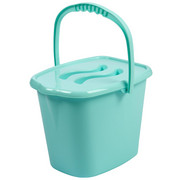 KOŠ ZA PLENICE OCEAN - meta zelena, Basics, umetna masa (28/36/27cm) - My Baby Lou