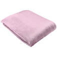 DECKE EMMA 140/190 cm  - Lila, Basics, Textil (140/190cm) - Novel