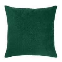 DÍSZPÁRNAHUZAT 50/50 cm  - sötétzöld, Basics, textil (50/50cm) - Novel