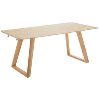 ESSTISCH Eiche vollmassiv rechteckig Eiche Bianco  - Eiche Bianco, KONVENTIONELL, Holz (180/90/75cm) - Linea Natura