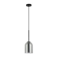 HÄNGELEUCHTE Elaris 15/150 cm  - Grau, Design, Glas (15/150cm)