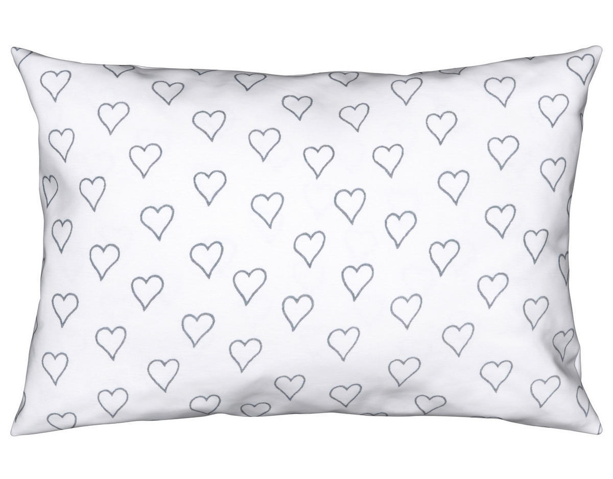 BABYBETTWÄSCHE 100/135 cm  - Weiß, Basics, Textil (100/135cm) - Patinio