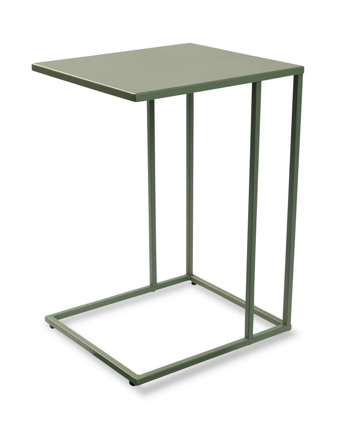 BEISTELLTISCH 43/38/62 cm Salbeigrün rechteckig  - Salbeigrün, Basics, Metall (43/38/62cm) - Xora