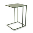 BEISTELLTISCH 43/38/62 cm Salbeigrün rechteckig  - Salbeigrün, Basics, Metall (43/38/62cm) - Xora
