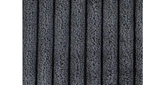 HOCKER in Textil Graphitfarben  - Schwarz/Graphitfarben, MODERN, Kunststoff/Textil (100/47/80cm) - Carryhome